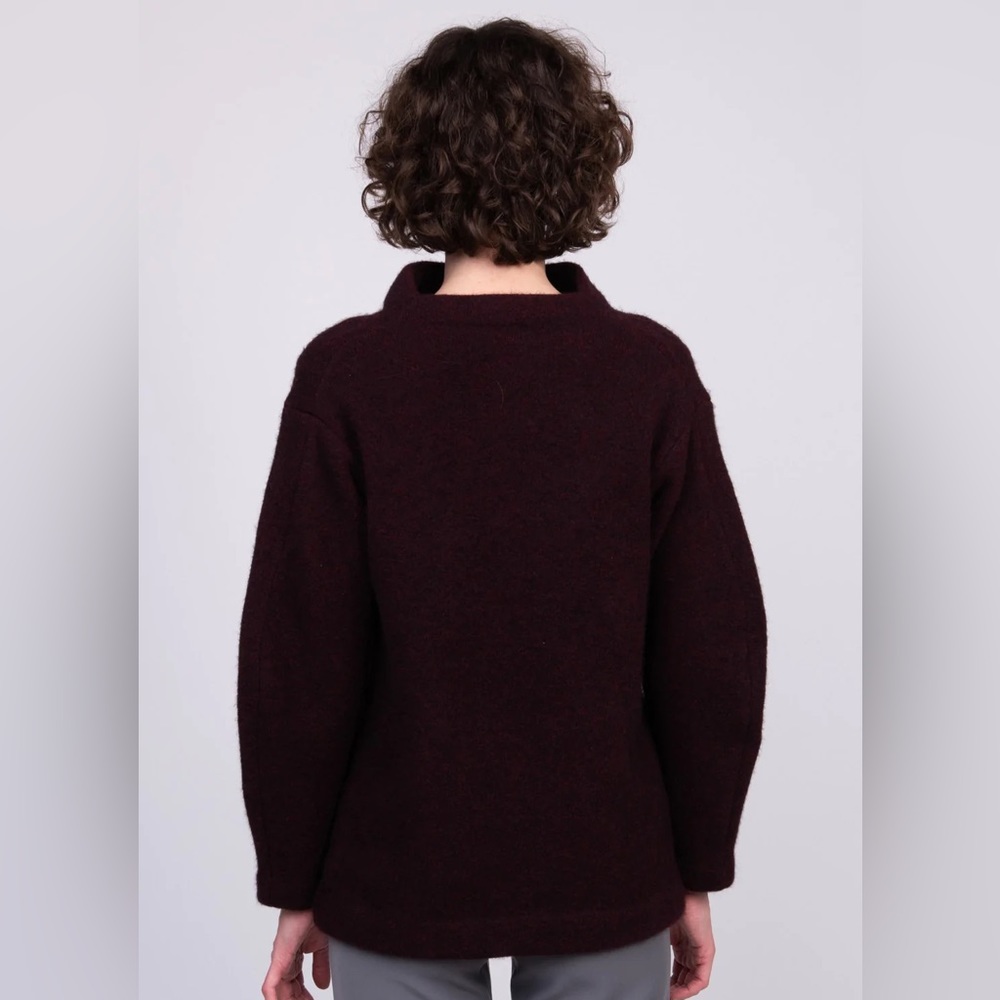 $1,000 DSQUARED2 Jumper Yak Wool Blend Stand-Up Collar Unisex Size S NWOT - Picture 5 of 12